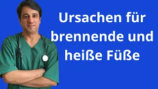 Ursachen für brennende und heiße Füße