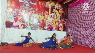 Navratri dance at pandal