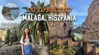 MALAGA I OKOLICE - CO WARTO ZOBACZYĆ? | ANDALUZJA, HISZPANIA 2024