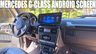 Android Screen Installation │ Mercedes G63 AMG / G 550 / G Wagon (W463)