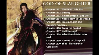 Chapters 1111-1120 God Of Slaughter Audiobook