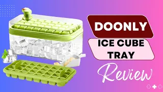 Doonly Ice Cube Tray: Lid and Bin for Ice Bliss! | Review