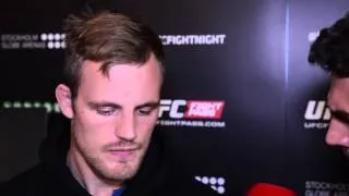 Gunnar Nelson during UFC Sweden media days