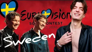 Reacting to Marcus and Martinus - Unforgettable | Sweden Eurovision 2024