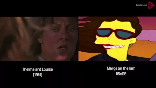 Отсылки к знаменитым фильмам в Симпсонах! (The Simpsons movie references)