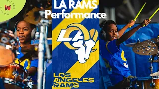 7-Year-Old plays for LA Rams NFL Game! | Wilson World