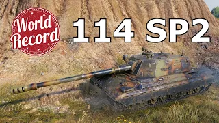 World of Tanks 114 SP2 - 4 Kills 12,7K Damage | NEW WORLD RECORD