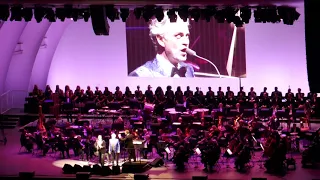 Andrea Bocelli & Jamie Foxx 'My Way' Live Hollywood Bowl 6-19-2019 LA CA USA Frank Sinatra Cover