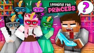 Monster School : MERMAID CHALLENGE - PRINCESS and HEROBRINE - Minecraft Animation