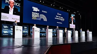 Présidence de la Commission européenne : les 3 moments clés du premier débat avec les candidats