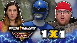 POWER RANGERS COSMIC FURY Episode 1 Reaction and Review | "Lightning Strikes"