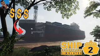 SCRAPING Aramano Adrianii for ACCUMLATING PROFIT PART 1 | Ship Graveyard Simulator 2 |