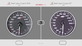 SEAT Leon Cupra ST VS SEAT Leon Cupra 300 // 0-200 km/h