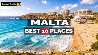 10 Best Places to Visit in Malta - Travel Video 2023