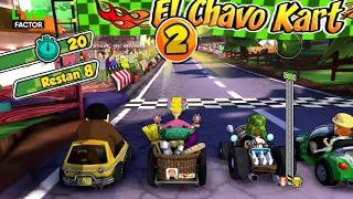 Gameplay - Doña Florinda corriendo en la Copa Popis - El Chavo Kart - #Gameplay