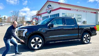 Ford F-150 Lightning Platinum - Why the top trim makes more sense than the lower trims!