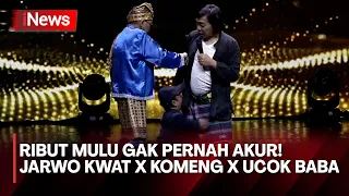 Gak Pernah Akur! Jarwo Kwat, Komeng, dan Ucok Baba Bacakan Nominasi di Anukom 2023