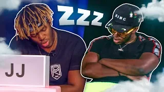 KSI sleeping for 3 minutes straight