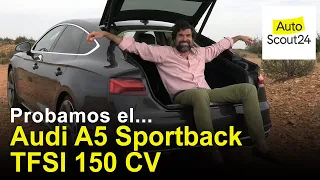 Audi A5 Sportback TFSI 150 CV | Prueba / Review en español | #autoscout24