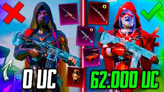 😍 ЭТО УДАЧНАЯ ПРОКАЧКА АККАУНТА на 62000 UC В PUBG MOBILE! ПРОКАЧАЛ ЛЕДНИК ПОЛНОСТЬЮ В ПУБГ МОБАЙЛ!