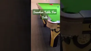 Snooker Table For Sale Used