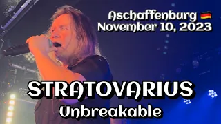 Stratovarius - Unbreakable @Colos-Saal, Aschaffenburg 🇩🇪 November 10, 2023 LIVE HDR 4K