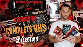 Drumdums COMPLETE VHS COLLECTION (So Much Horror!!)