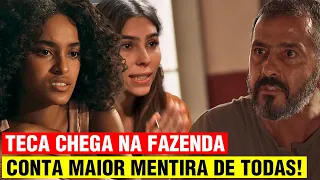 RENASCER - Teca CHEGA NA FAZENDA conta MAIOR MENTIRA e FAZ José Inocêncio DE TROUXA!