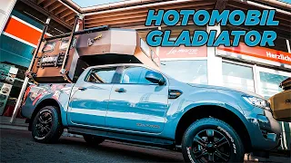 4x4 Camper - Hotomobil Gladiator - Leichte Monocoque Wohnkabine