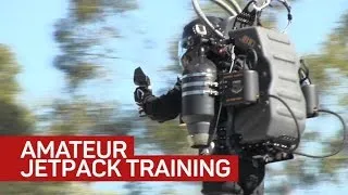 Amateurs are flying real-life jetpacks now, nbd