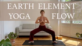 Earth Element Yoga Flow For Grounding | 35 Min. Vinyasa Yoga