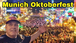 Oktoberfest Munich 2023 night time full tour best day ever