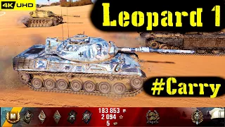 World of Tanks Leopard 1 Replay - 6 Kills 9.3K DMG(Patch 1.7.0)