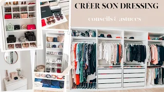 6 CONSEILS POUR CRÉER SON DRESSING | toutes les astuces à connaître avant de concevoir son dressing