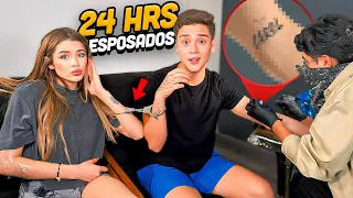 24HRS ESPOSADO A MI EX 😱 Tuvimos que dormir juntos