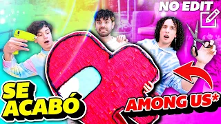 ULTIMO VIDEO SIN EDITAR, ESTO SE ACABÓ, HICIMOS UNA PIÑATA DE AMONG US