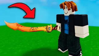 Finally NEW "NATURE SWORD" in Roblox Bedwars!