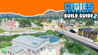 Making Our Starting Industry Look BEAUTIFUL In Cities Skylines! | 25 Tile Build Guide