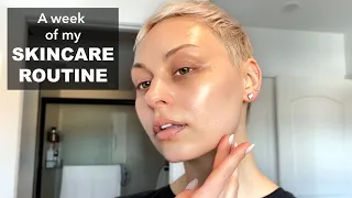 All the skincare I use in one week