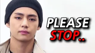 BTS Taehyung’s Warning to ARMY Who Enjoys Insane Fan Fiction