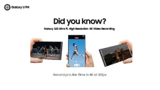 Did you know? | Galaxy S23 Ultra ft. 8K Video Recording