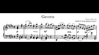 J. S. Bach/Sergei Rachmaninoff: Gavotte from Violin Partita No. 3 in E Major