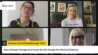 How Climate Change and Covid-19 will change the World of Fashion | CogX 2020