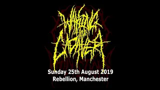 Waking The Cadaver Live in Manchester 25/08/2019 Full Set
