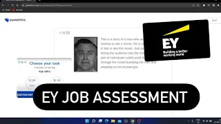 EY Job Interview Assessment Test , pymetrics | Ernst & Young Global Limited assessment #EY