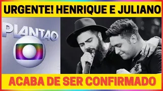 URGENTE Acaba de ser confirmado, a dupla Henrique e Juliano abandona o palco após briga