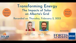 Tranforming Energy: The Impact of Solar on Alberta's Grid