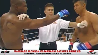 PRIDE 20: Rampage Jackson vs Masaaki Satake | April 28, 2002