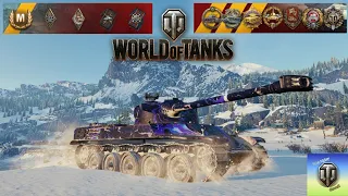 WOT Replay AMX 50 100 - 11 kills - 4,7K damage 1vs 5