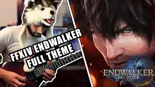 Final Fantasy XIV Endwalker Full Theme (Footfalls) on Guitar